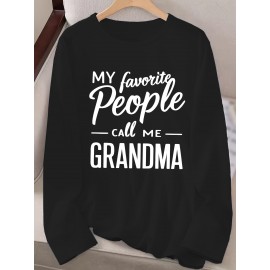 Women'S Long Sleeve Crew Neck T-Shirt with 