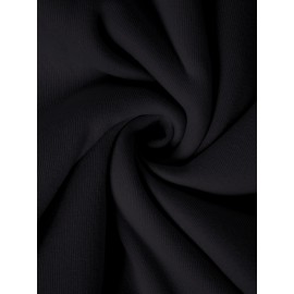 Disney Official Women's Y2K Minnie Mouse Graphic Sweatshirt - Pink with Black & White Polka Dots, Loose-Fit Round Neck Long Sleeve Pullover, Cozy Fall Winter Casual Outfit for Themed Events & Casual Attire